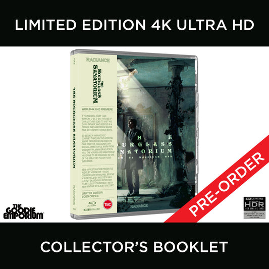 The Hourglass Sanatorium Blu-ray 4K Ultra HD 1973 Radiance hour glass Jan Nowicki Wojciech Has