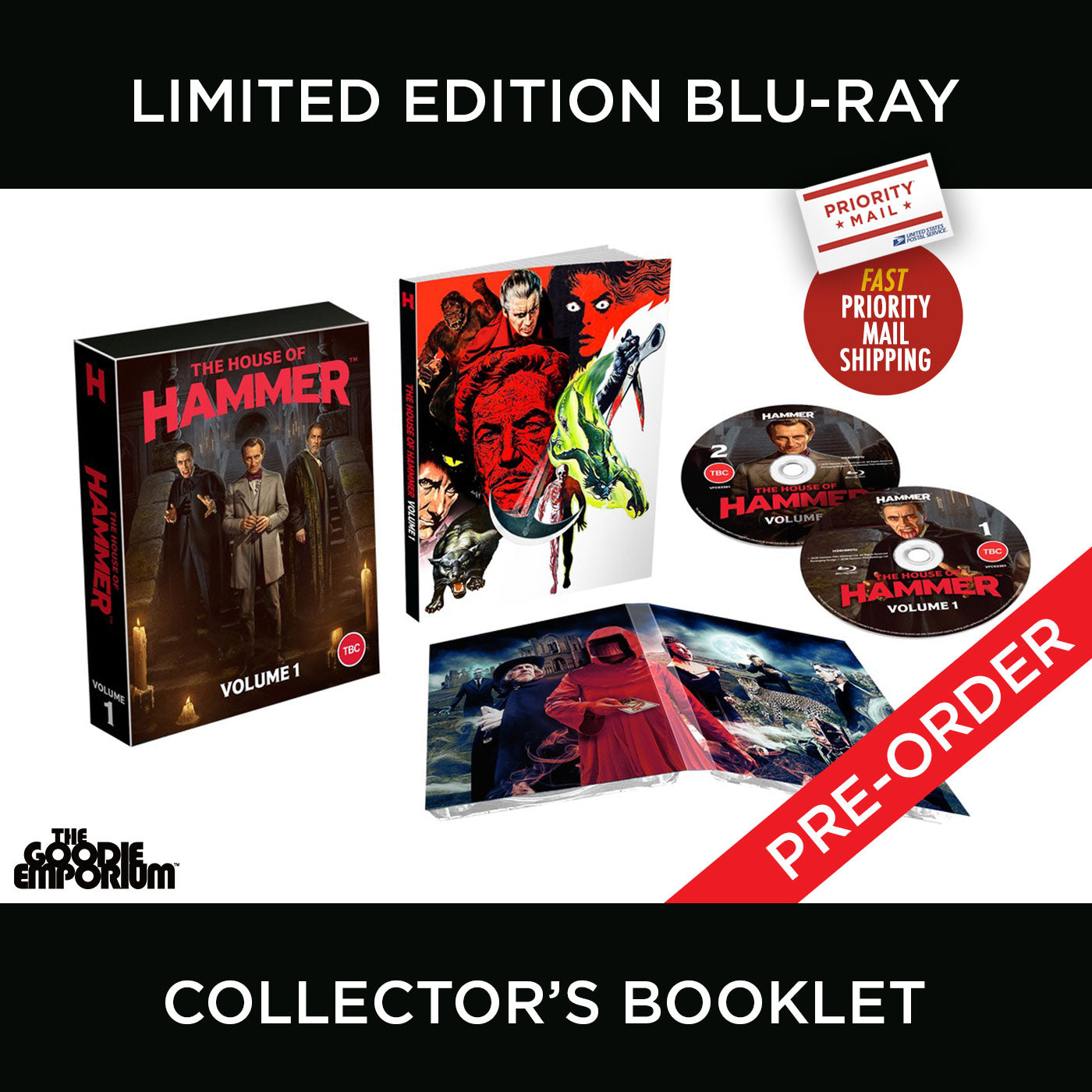 The House of Hammer Volume 1 Blu-ray Magazine 2026