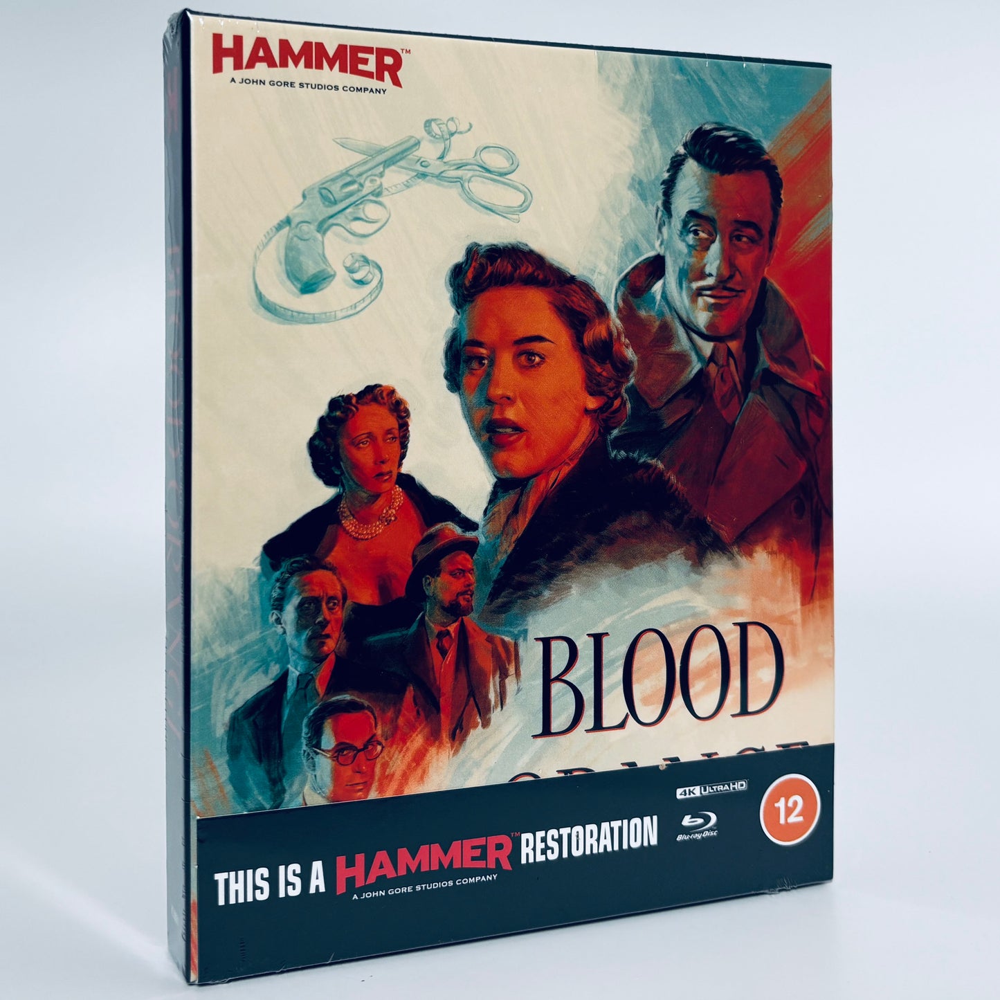 Blood Orange 4K Ultra HD Blu-ray Hammer Films 3 Three Stops to Murder