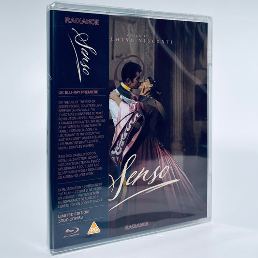 Senso Blu-ray 1954 Radiance Camillo Boito Alida Valli Luchino Visconti