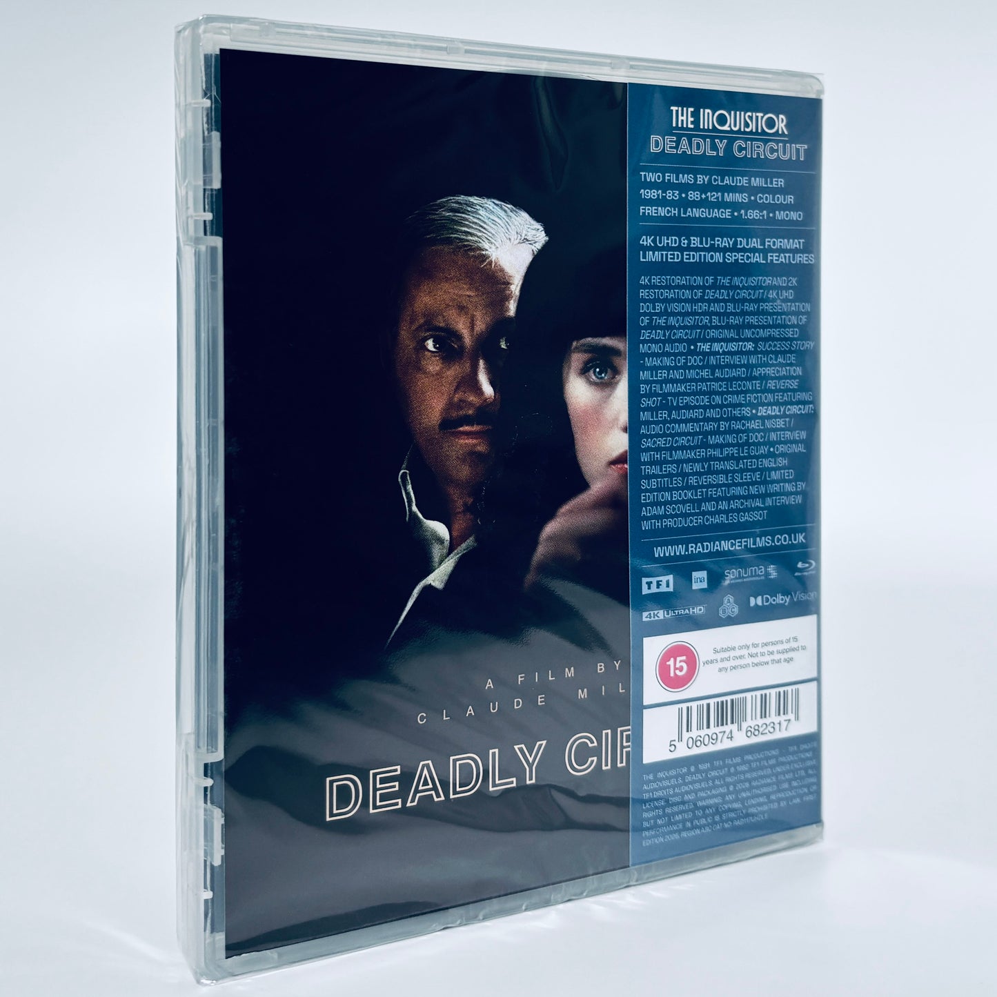 The Inquisitor Deadly Circuit Blu-ray Radiance Claude Miller 1981 1983 French