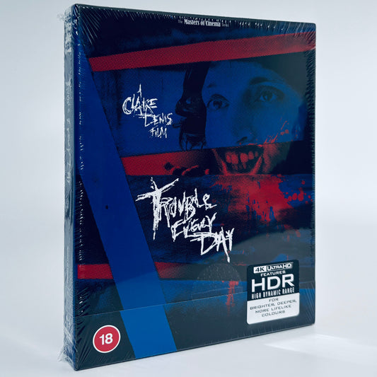 Trouble Every Day 4K Ultra HD Blu-ray UHD Eureka 2001 Claire Denis Vincent Gallo