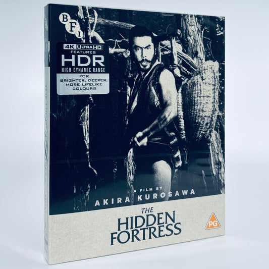 The Hidden Fortress 4K Ultra HD Blu-ray Akira Kurosawa BFI Toshiro Mifune