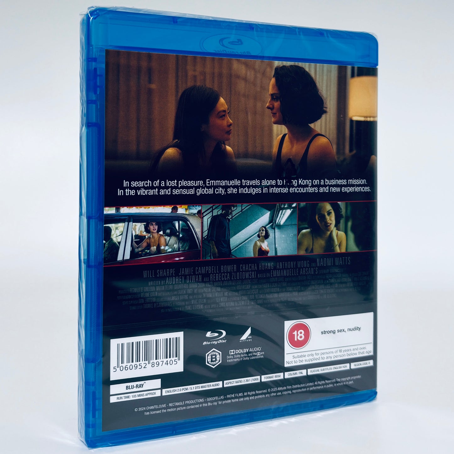 Emmanuelle Blu-ray 2024 Altitude Film Remake Noémie Merlant Naomi Watts Arsan