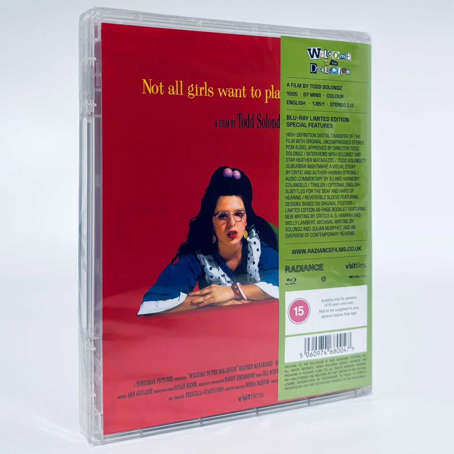 Welcome to the Dollhouse 1995 Blu-ray Radiance Todd Solondz Doll House