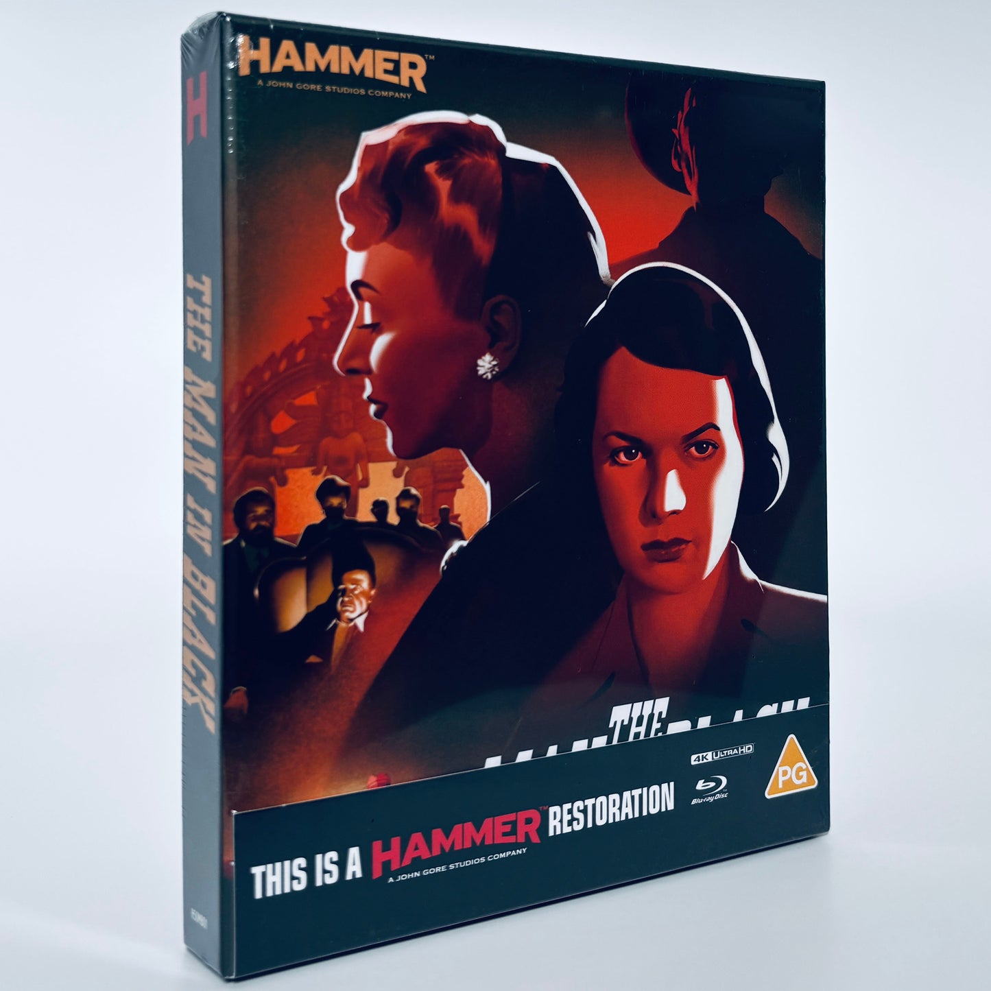 The Man In Black 4K Ultra HD Blu-ray Hammer 1950 Francis Searle Valentine Dyall