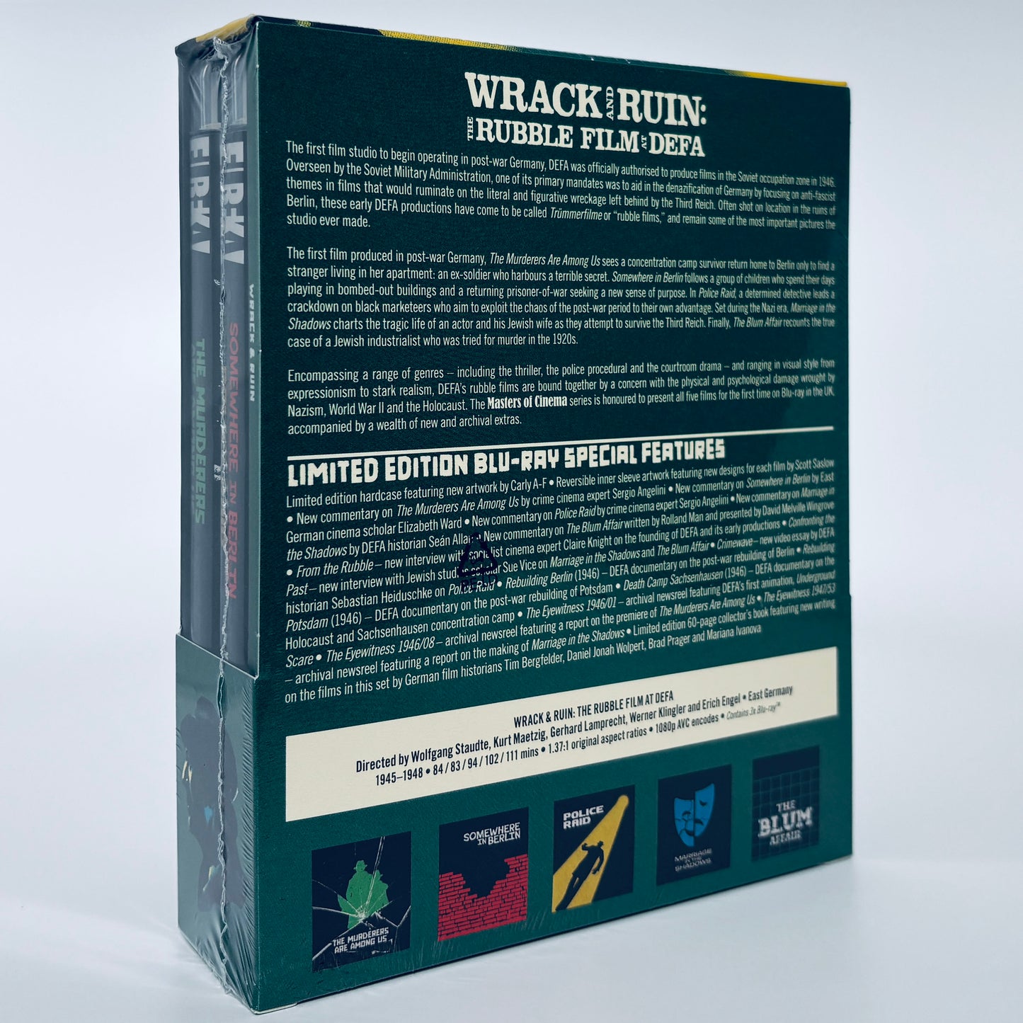 Wrack and Ruin The Rubble Film At Defa Blu-ray Eureka Murderers Are Among Us