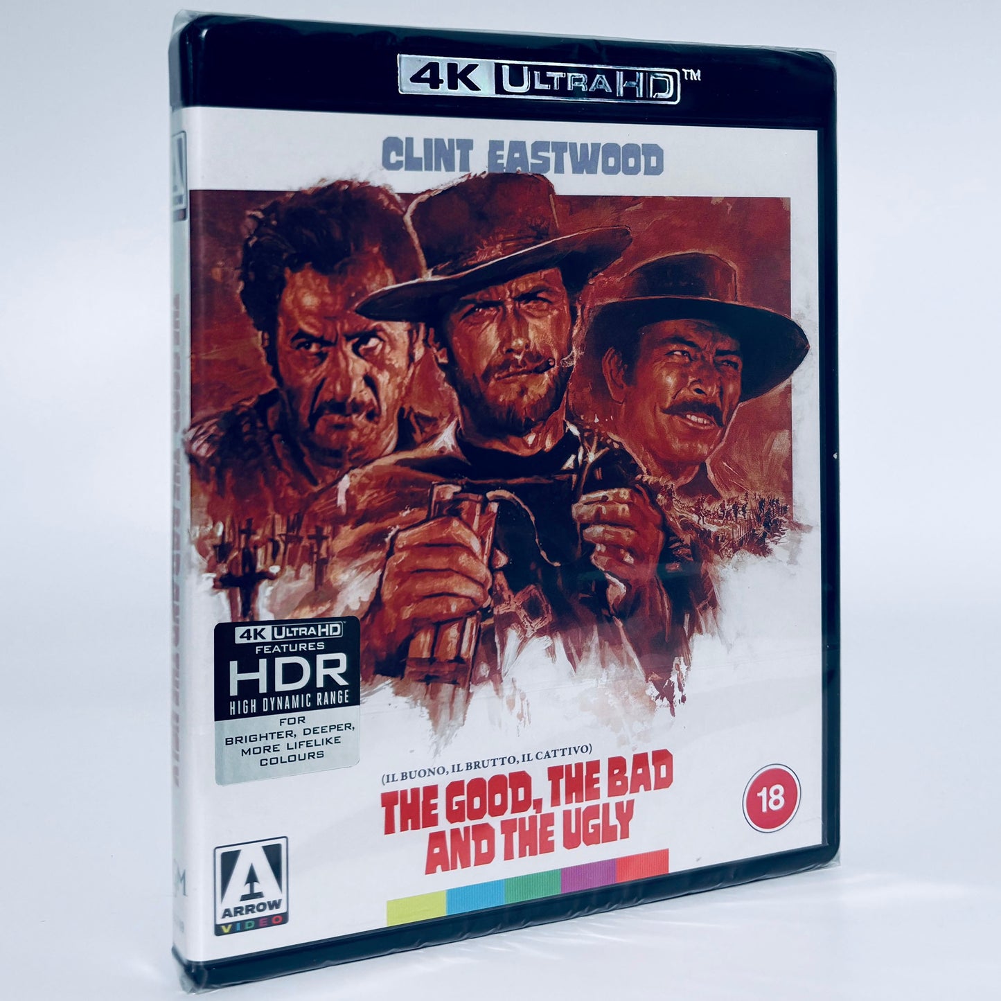 The Good The Bad and the Ugly 4K Ultra HD UHD Blu-ray Arrow Clint Eastwood Standard