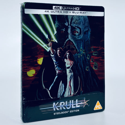 Krull 4K Ultra HD UHD 1983 Blu-ray SteelBook Steel Book Liam Neeson