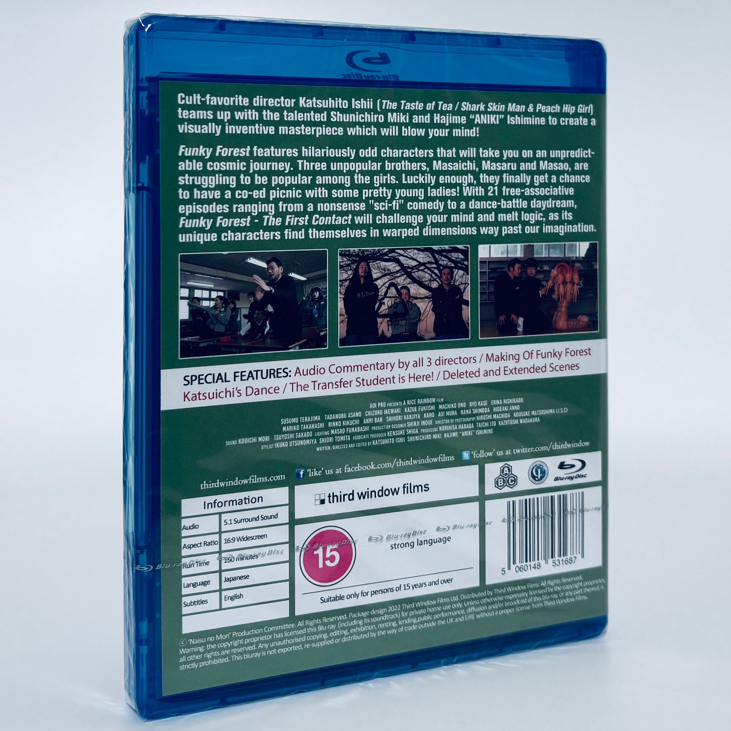 Funky Forest The First Contact Blu-ray 2005 Third Window Films Shunichiro Miki