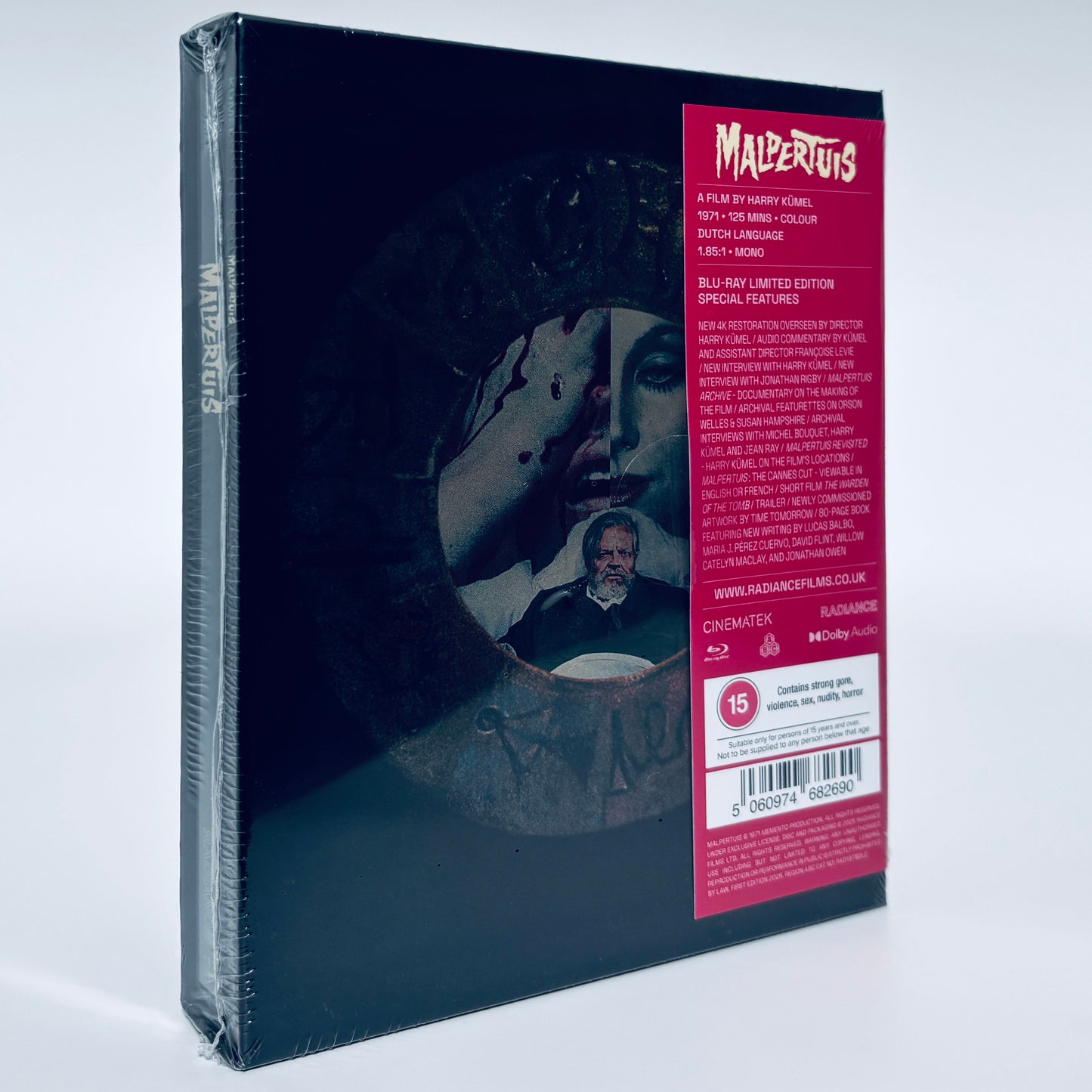 Malpertuis Blu-ray 1971 Orson Welles Radiance Legend of Doom House