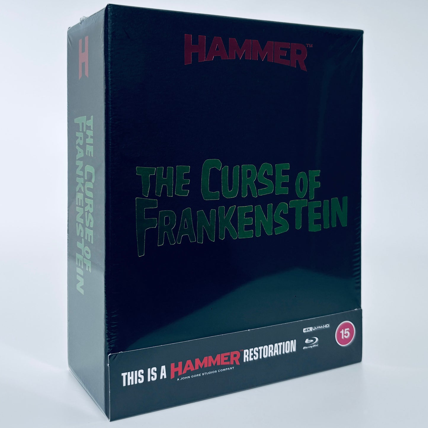 The Curse of Frankenstein 4K Ultra HD 1957 Blu-ray Hammer Films Peter Cushing