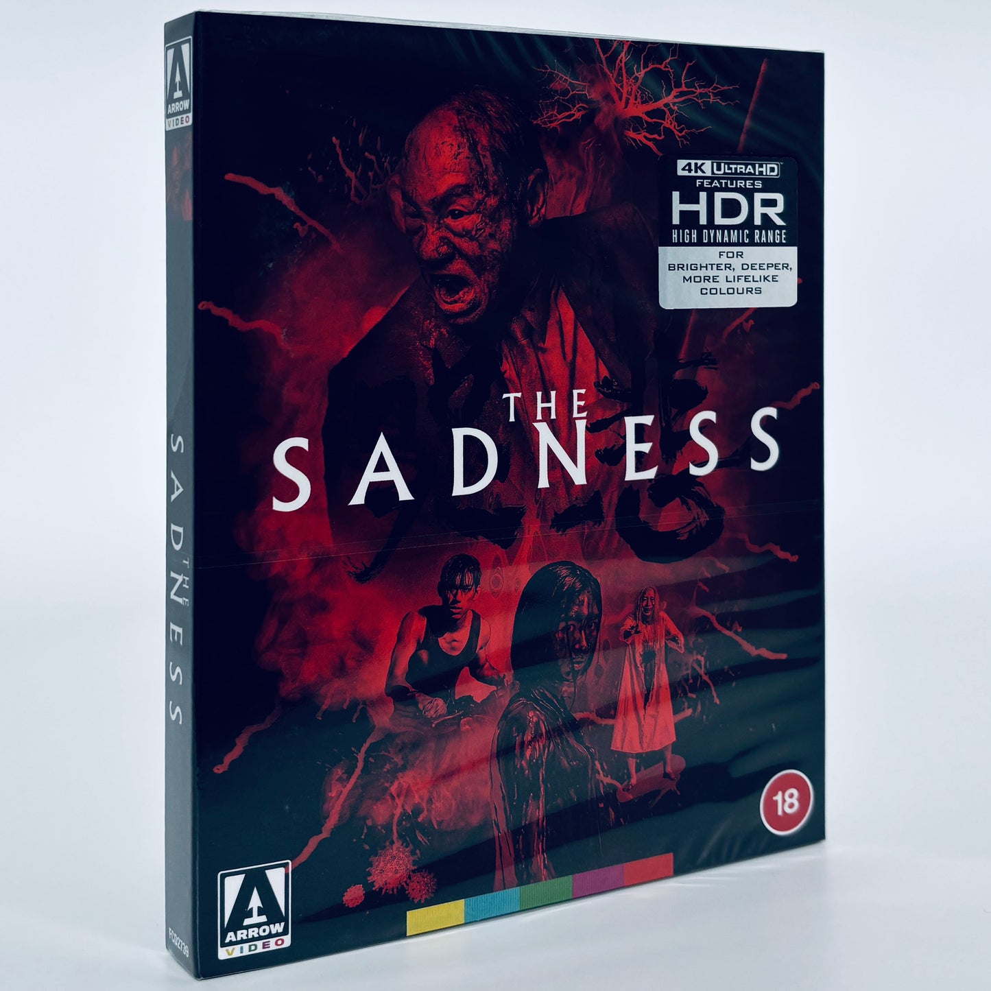 The Sadness 4K Ultra HD Blu-ray Arrow UHD 2021 Rob Jabbaz Crossed Zombie