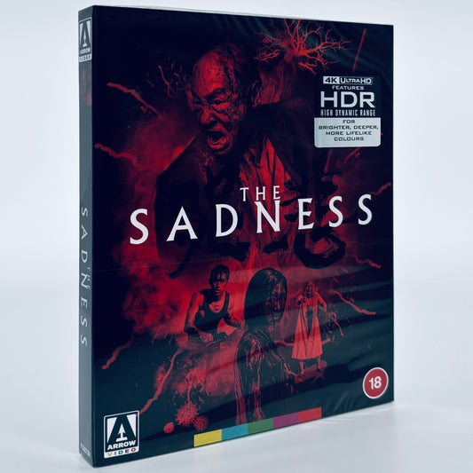 The Sadness 4K Ultra HD Blu-ray Arrow UHD 2021 Rob Jabbaz Crossed Zombie