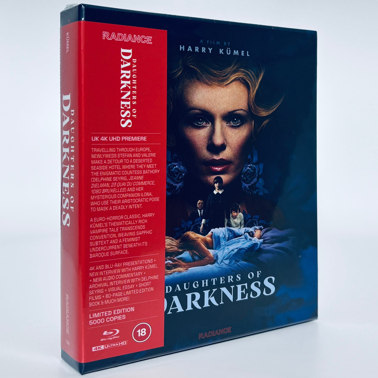 Daughters of Darkness 4K Ultra HD 1971 Blu-ray Radiance UHD Delphine Seyrig