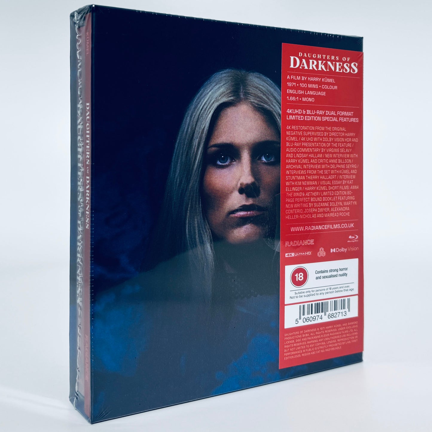 Daughters of Darkness 4K Ultra HD 1971 Blu-ray Radiance UHD Delphine Seyrig