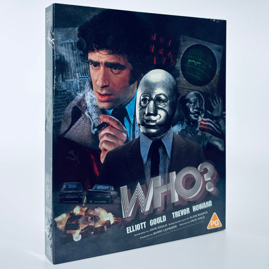 Who? Blu-ray 88 Films Elliott Gould Man in the Steel Mask Roboman Robo Prisoner