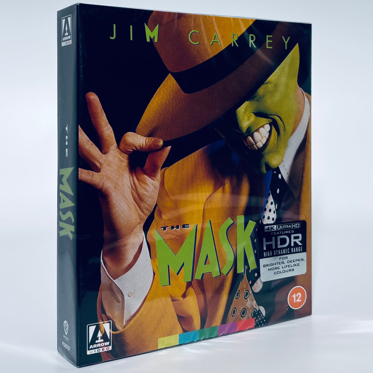 The Mask 4K Ultra HD 1994 Blu-ray Arrow Jim Carrey Cameron Diaz Poster