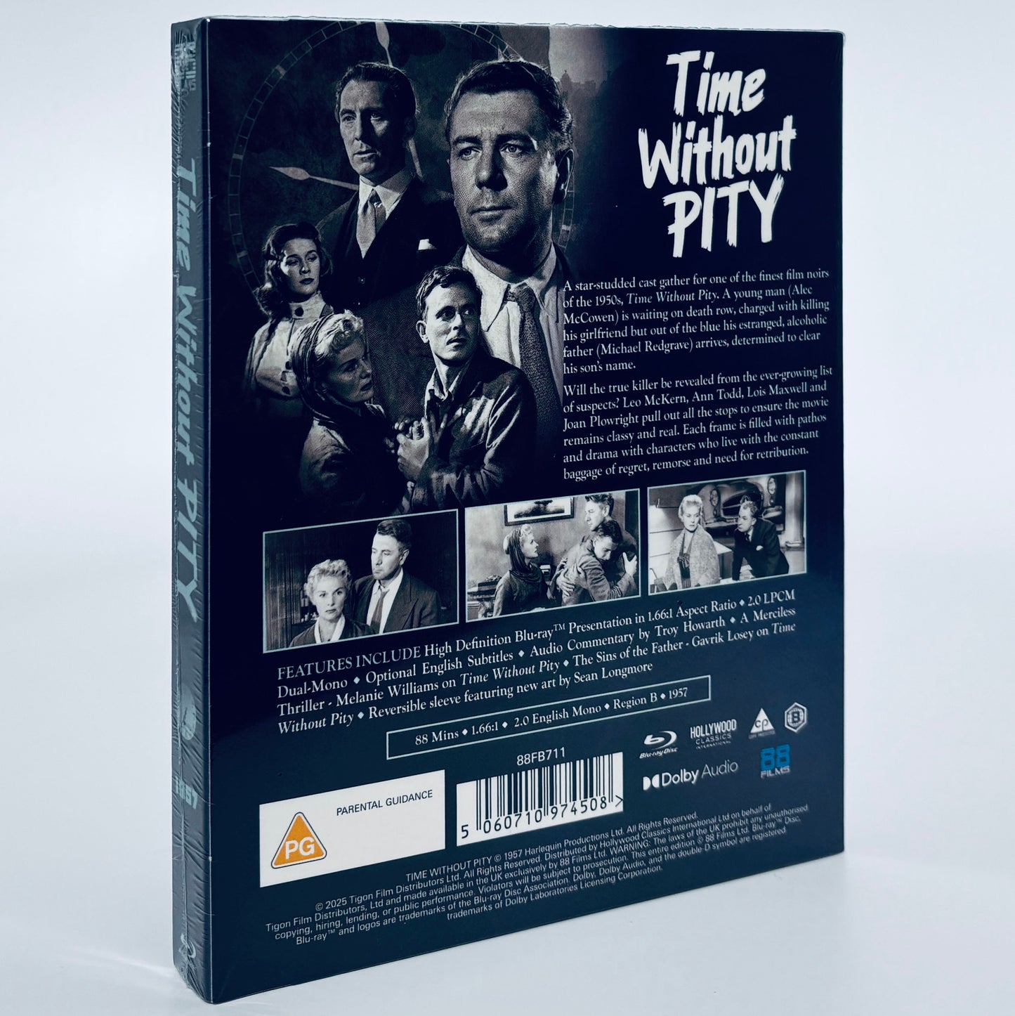 Time Without Pity Blu-ray 1957 88 Films Peter Cushing Joseph Losey