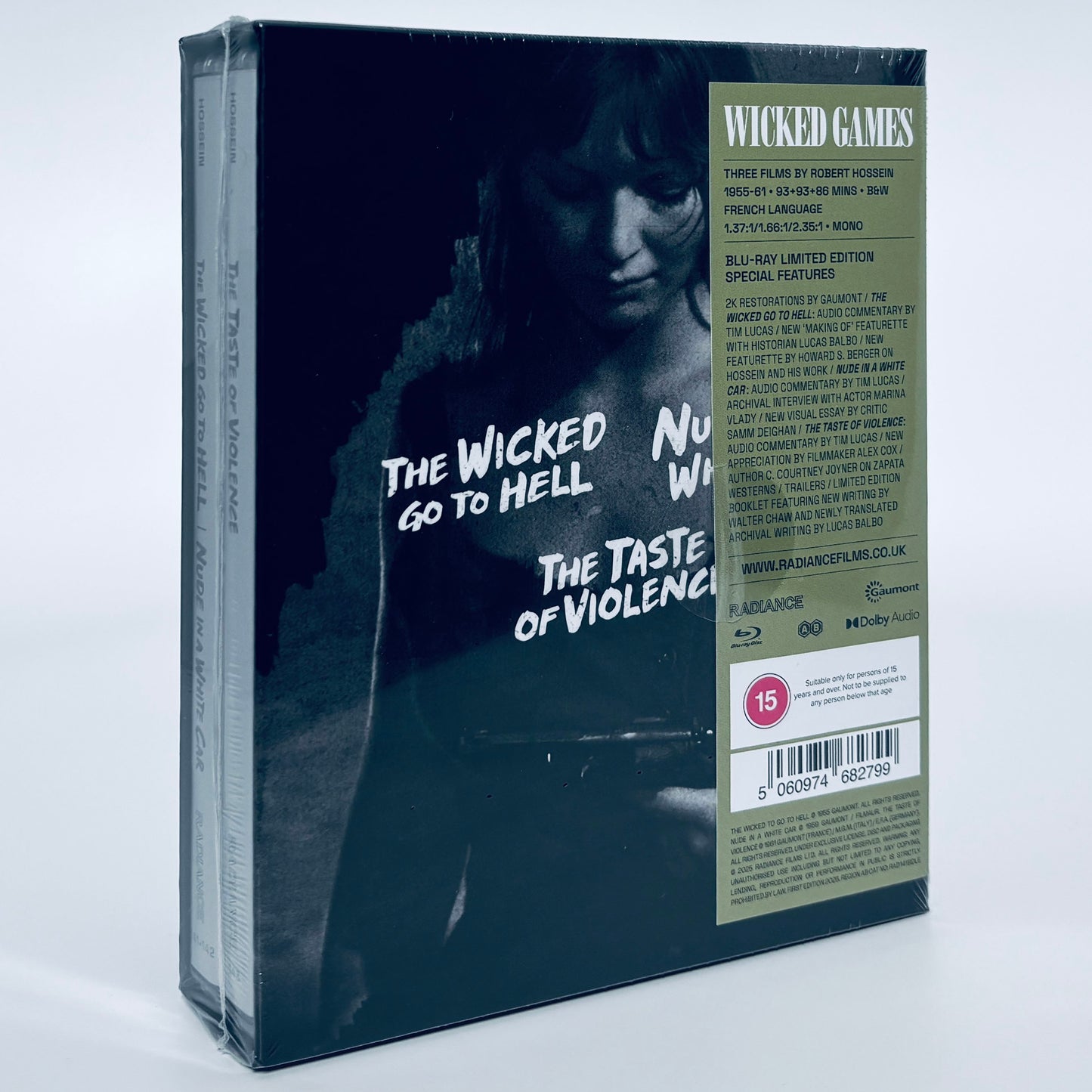 Wicked Games Three Films by Robert Hossein Blu-ray Radiance