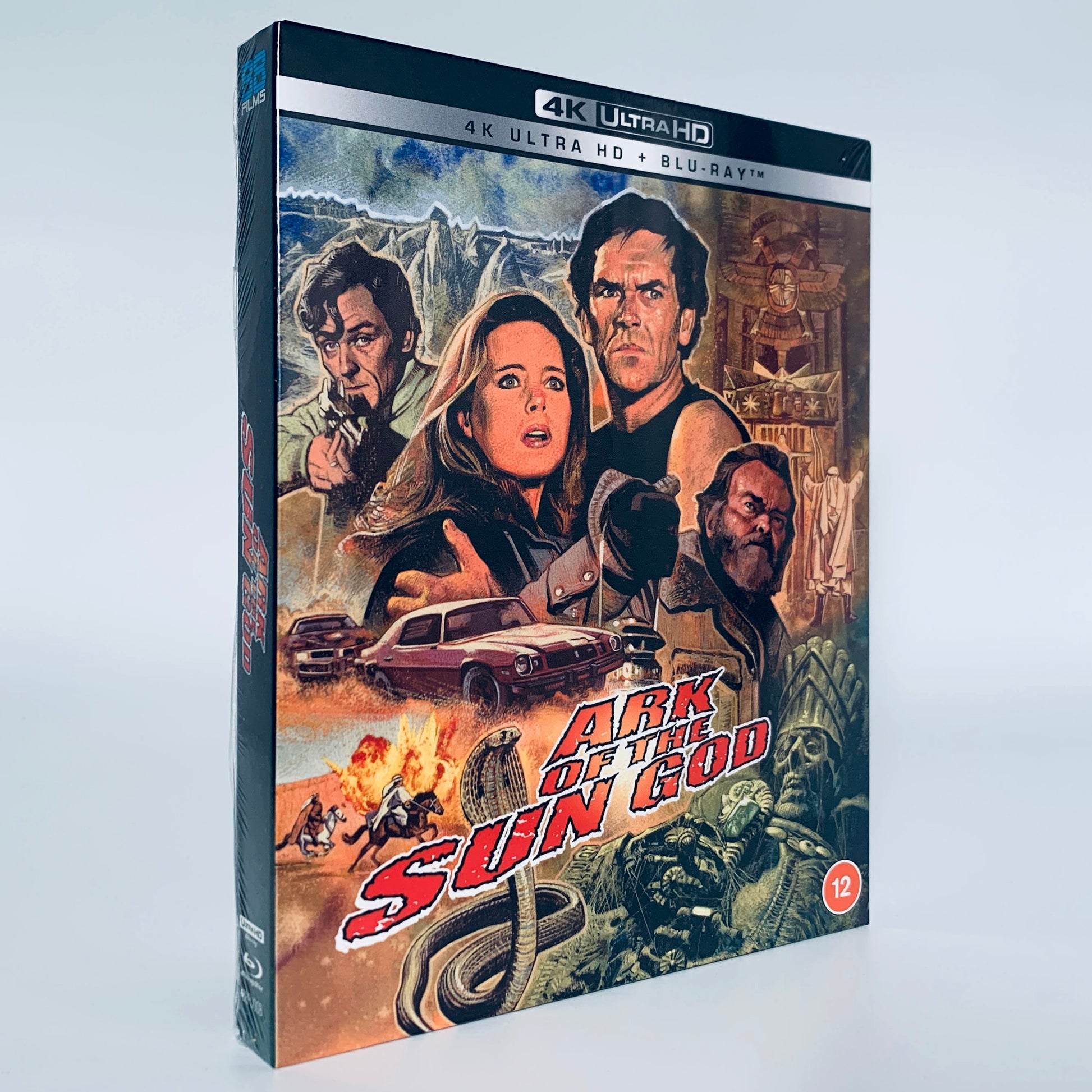 Films Blu Ray 4k Ark of the Sun God Indiana Jones 4K UHD Blu-ray 88 Films UK Ultra HD S –  Goodie Emporium