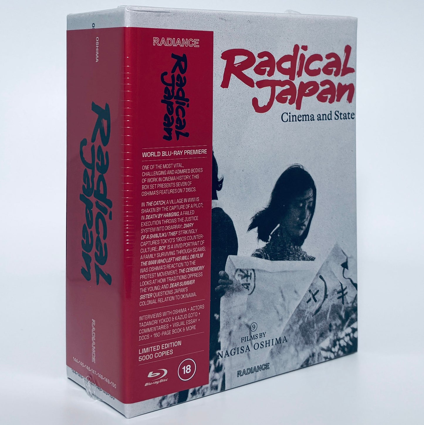 Radical Japan Cinema and State Nine Films by Nagisa Oshima Blu-ray Radiance