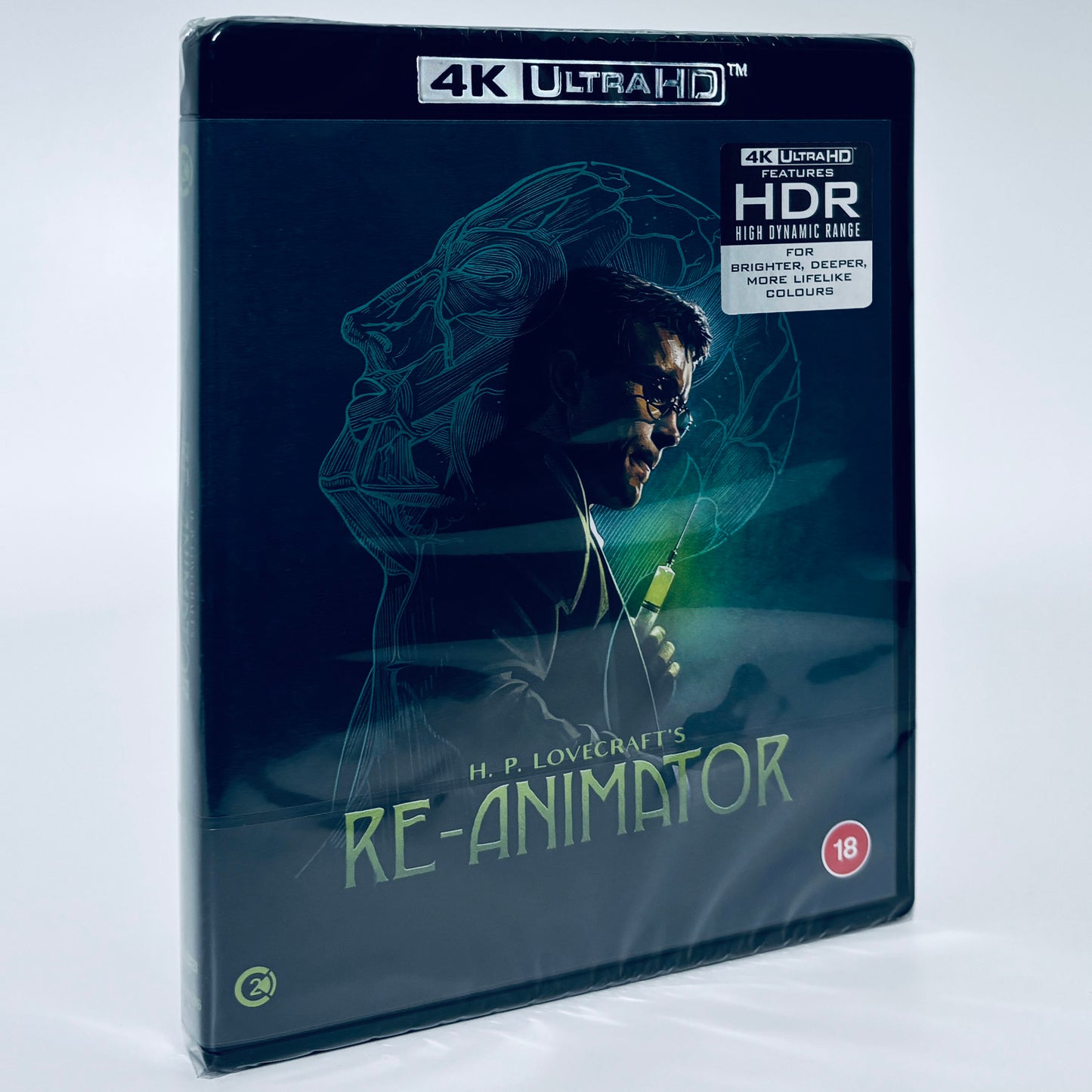 Re-Animator 4K Ultra HD 1985 Reanimator Blu-ray UHD Second Sight Stuart Gordon Standard