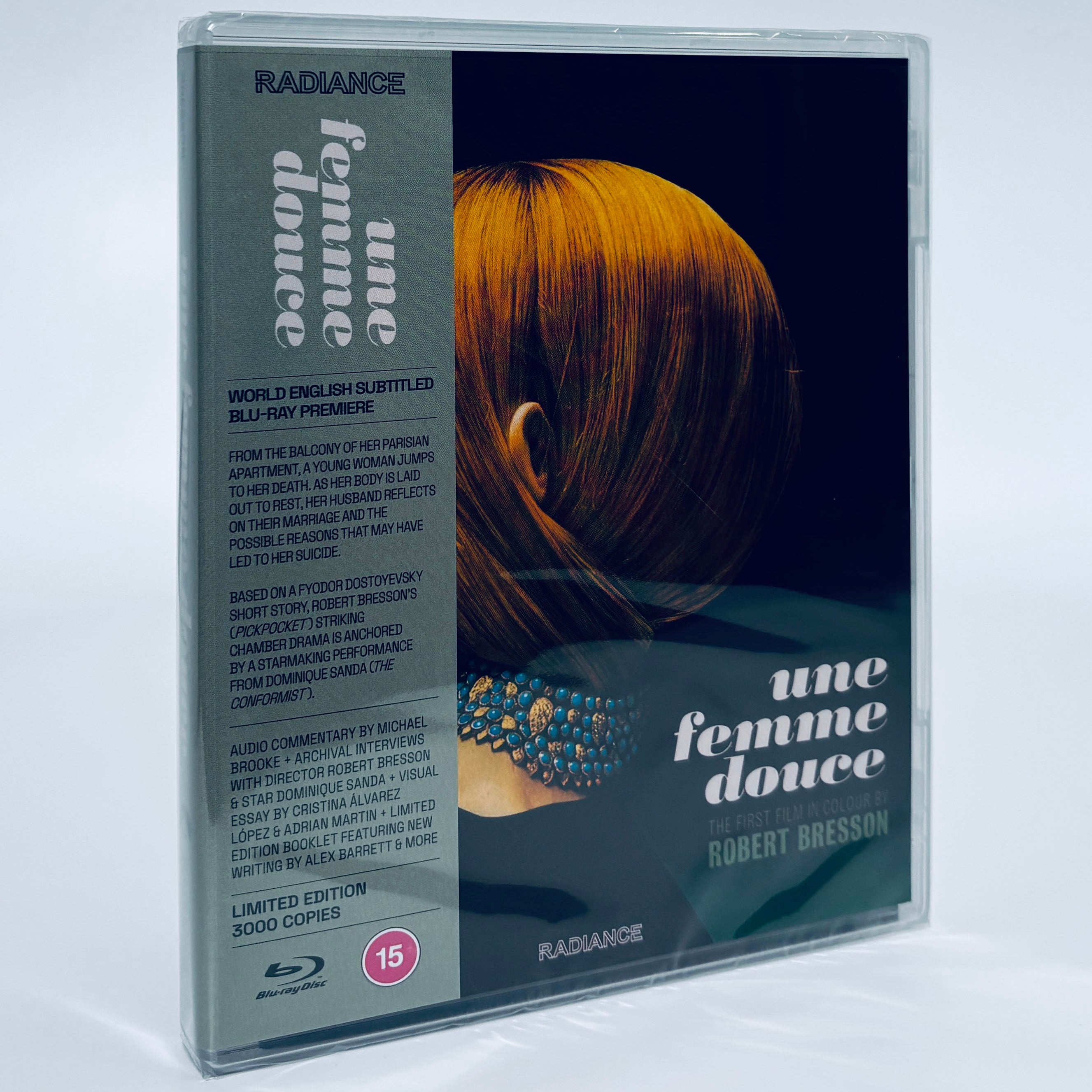 Une femme douce Blu-ray 1969 A Gentle Woman Radiance Robert Bresson ...
