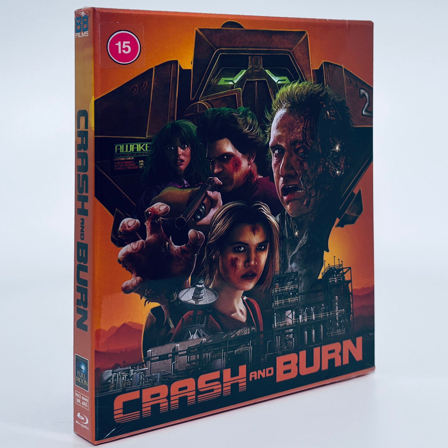 Crash and Burn Blu-ray Robot Jox 2 88 Films Charles Band Full Moon Bill Moseley