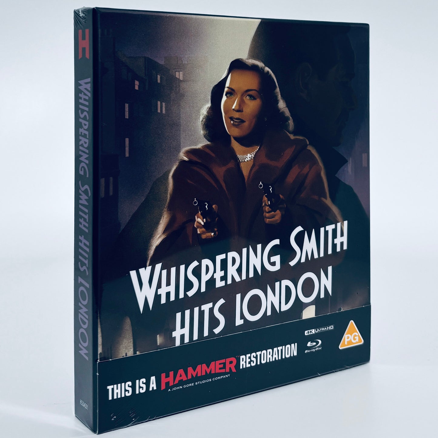 Whispering Smith Hits London 4K Ultra HD Blu-ray vs Scotland Yard Hammer Films