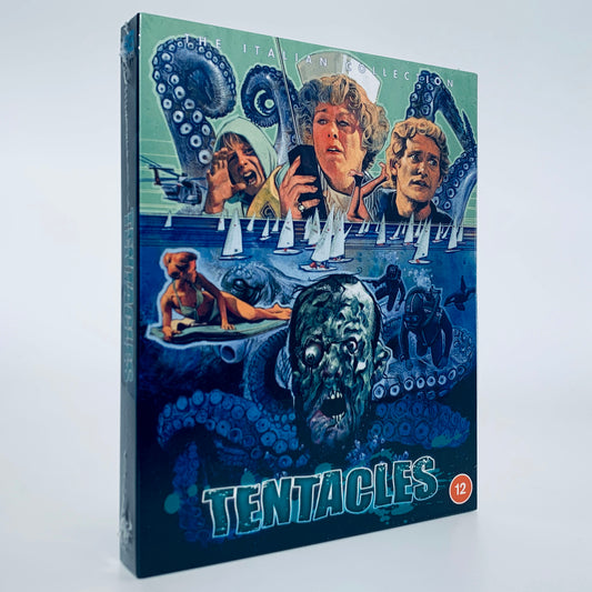 Tentacles Tentacoli Limited Slipcase Region B Blu-ray 88 Films UK