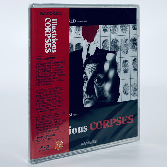 Illustrious Corpses Blu-ray 1976 Radiance Charles Vanel Max von Sydow