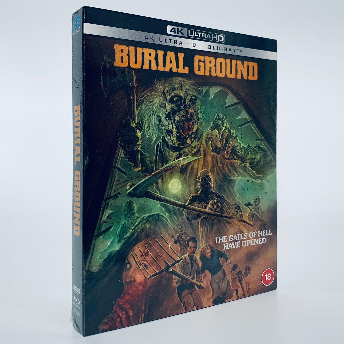 Films Blu Ray 4k Burial Ground Italian Andrea Bianchi 4K UHD Blu-ray 88 Films UK Ultra –  Goodie Emporium