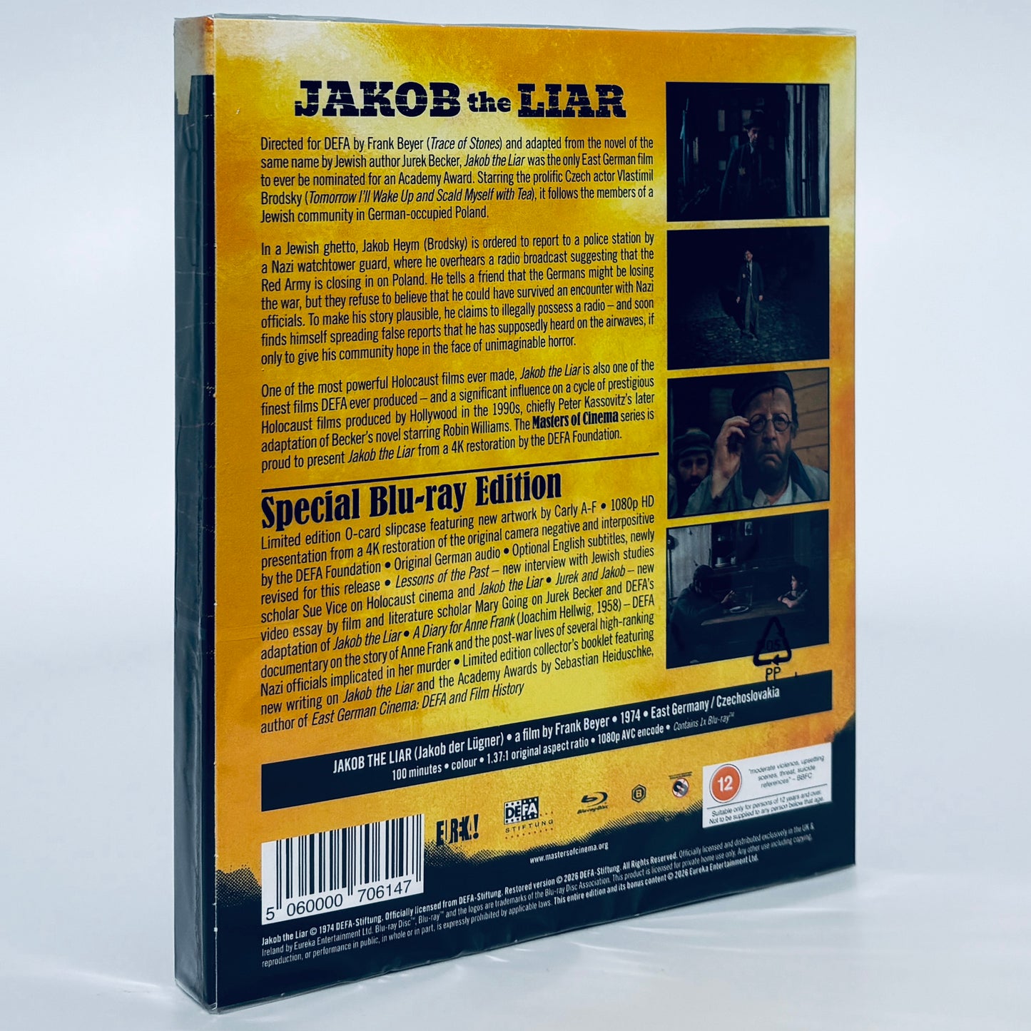 Jakob The Liar Blu-ray Eureka 1974 Frank Beyer German Vlastimil Brodský