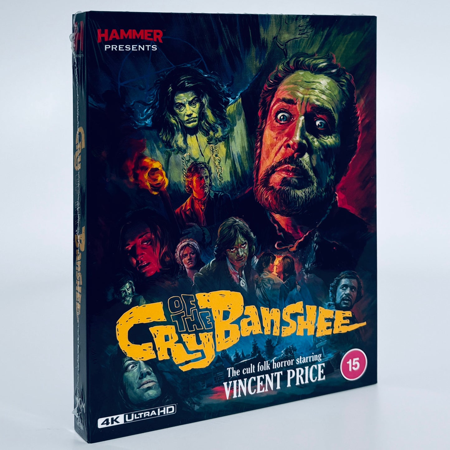 Cry of the Banshee 4K Ultra HD 1970 Blu-ray Hammer Films Vincent Price