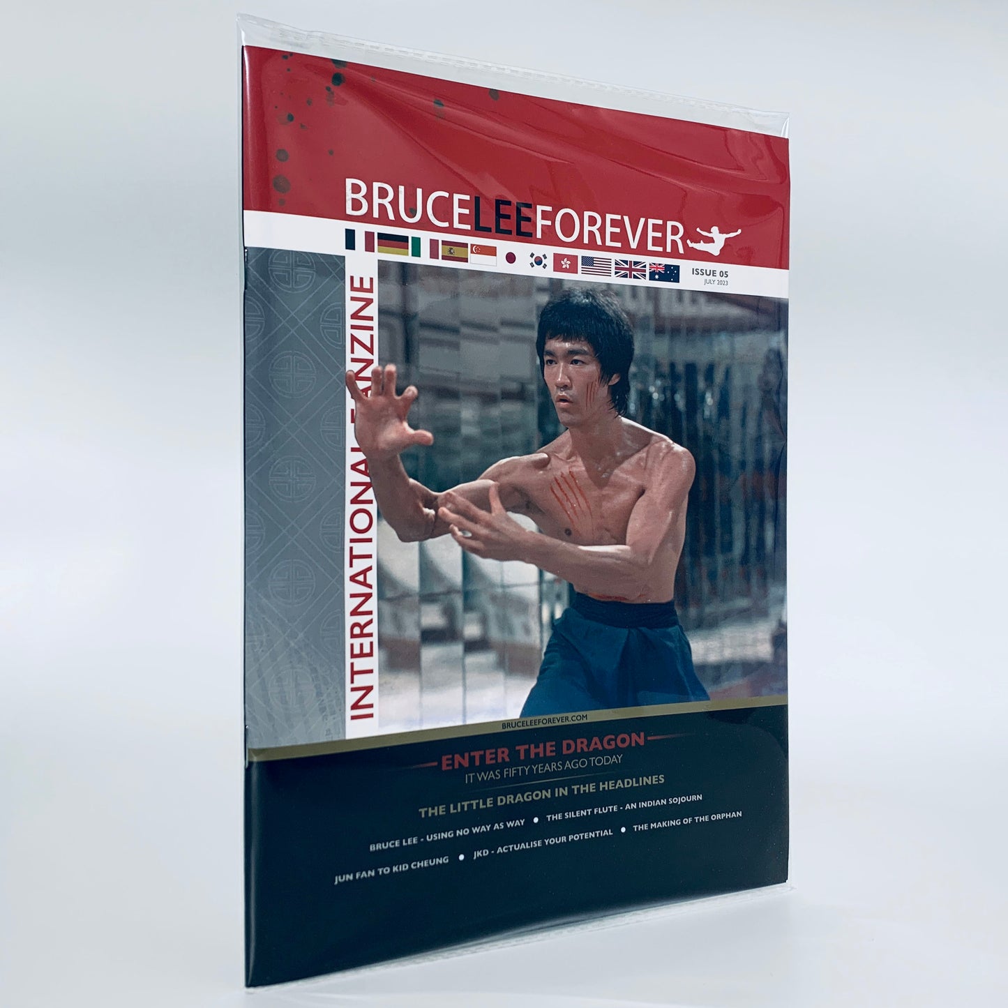 Bruce Lee Forever 2023 Fanzine Magazine Issue 5 Five Book