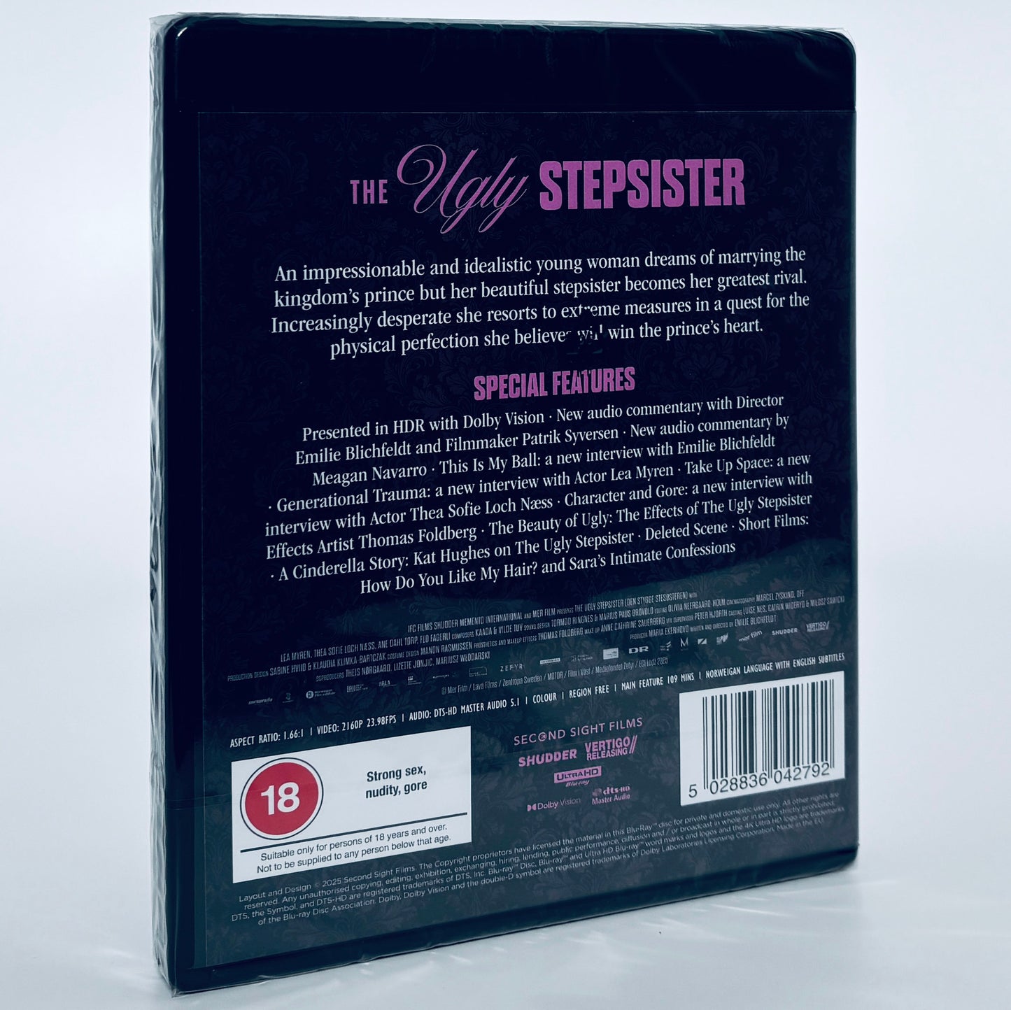 The Ugly Stepsister 4K Ultra HD 2025 Blu-ray Second Sight Step sister