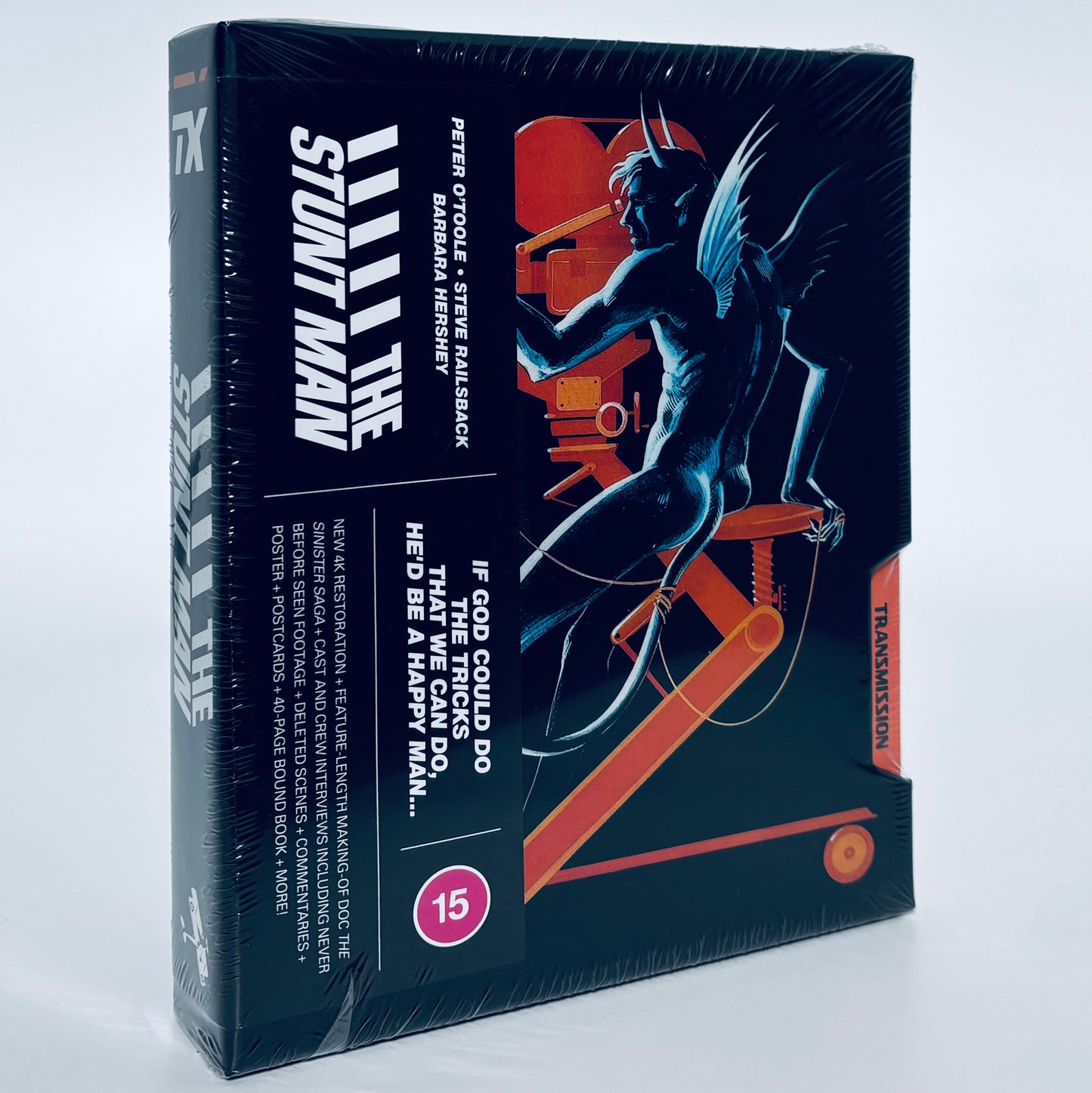 The Stunt Man 4K 1980 Ultra HD Blu-ray Radiance Transmission UHD Peter O'Toole Stuntman