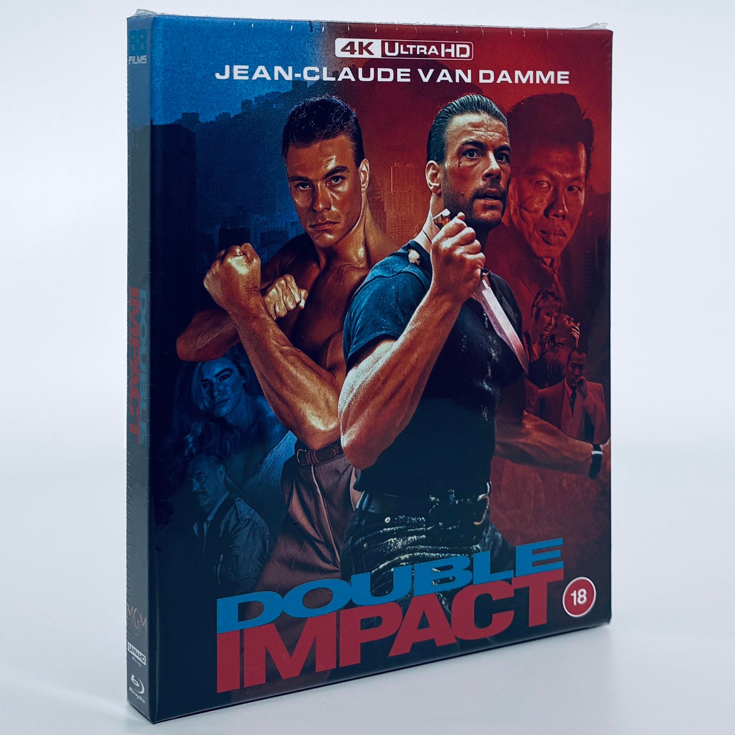 Double Impact 4K UHD Blu-ray Jean-Claude Van Damme 88 Films Sheldon Lettich