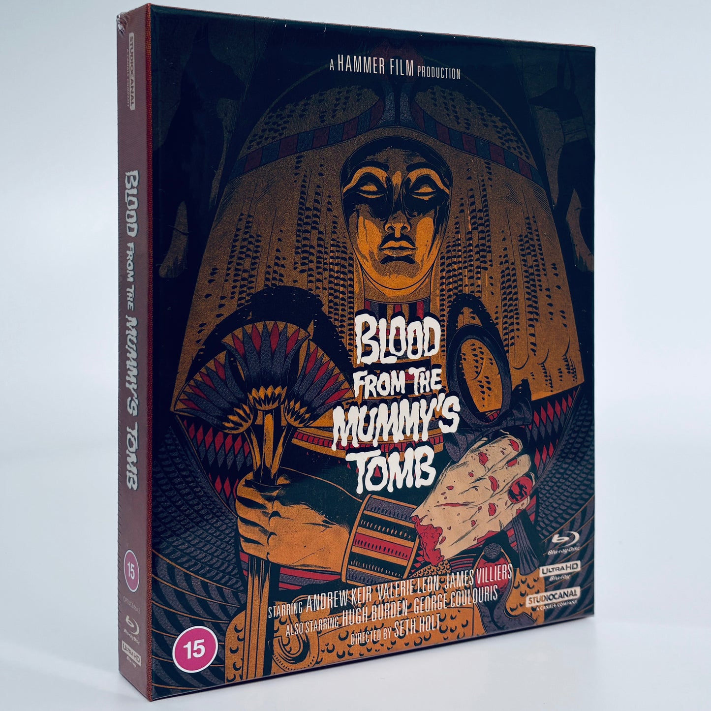 Blood From The Mummy’s Tomb 4K Ultra HD Blu-ray Hammer Films The Jewel of Seven Stars