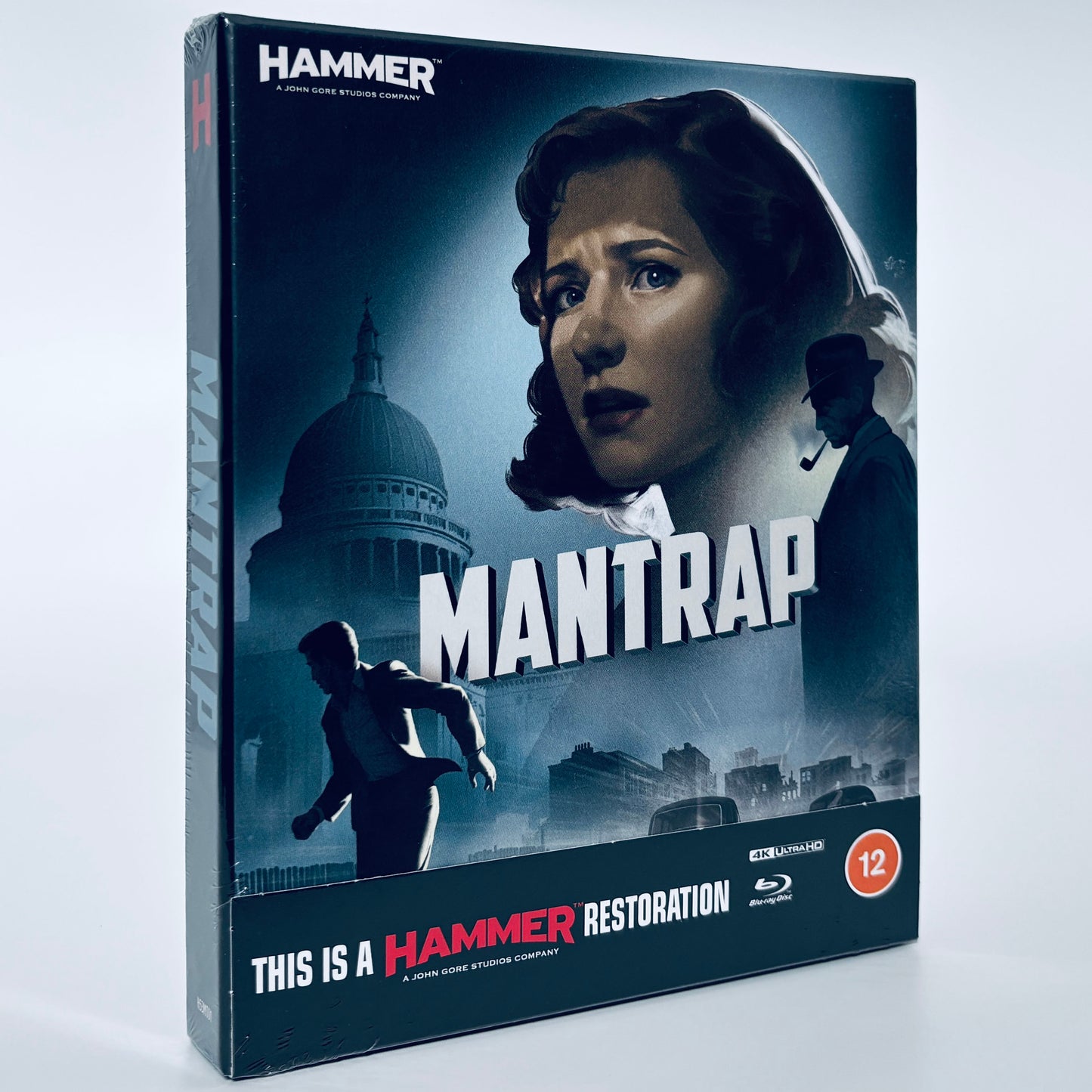 Mantrap Man Trap 4K Ultra HD Man in Hiding Blu-ray Hammer Terence Fisher Paul Henreid