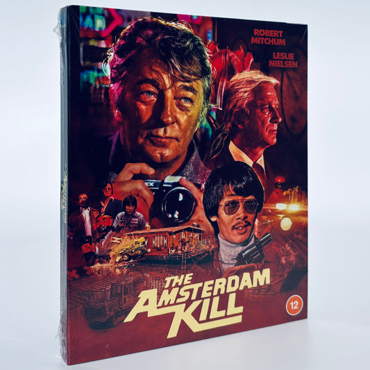 The Amsterdam Kill Blu-ray 88 Films Golden Harvest Robert Clouse Leslie Nielsen Robert Mitchum
