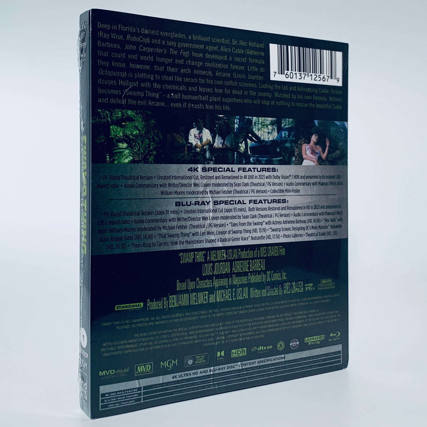 Swamp Thing Uncut International Adrienne Barbeau nude Wes Craven 4K Ul ...