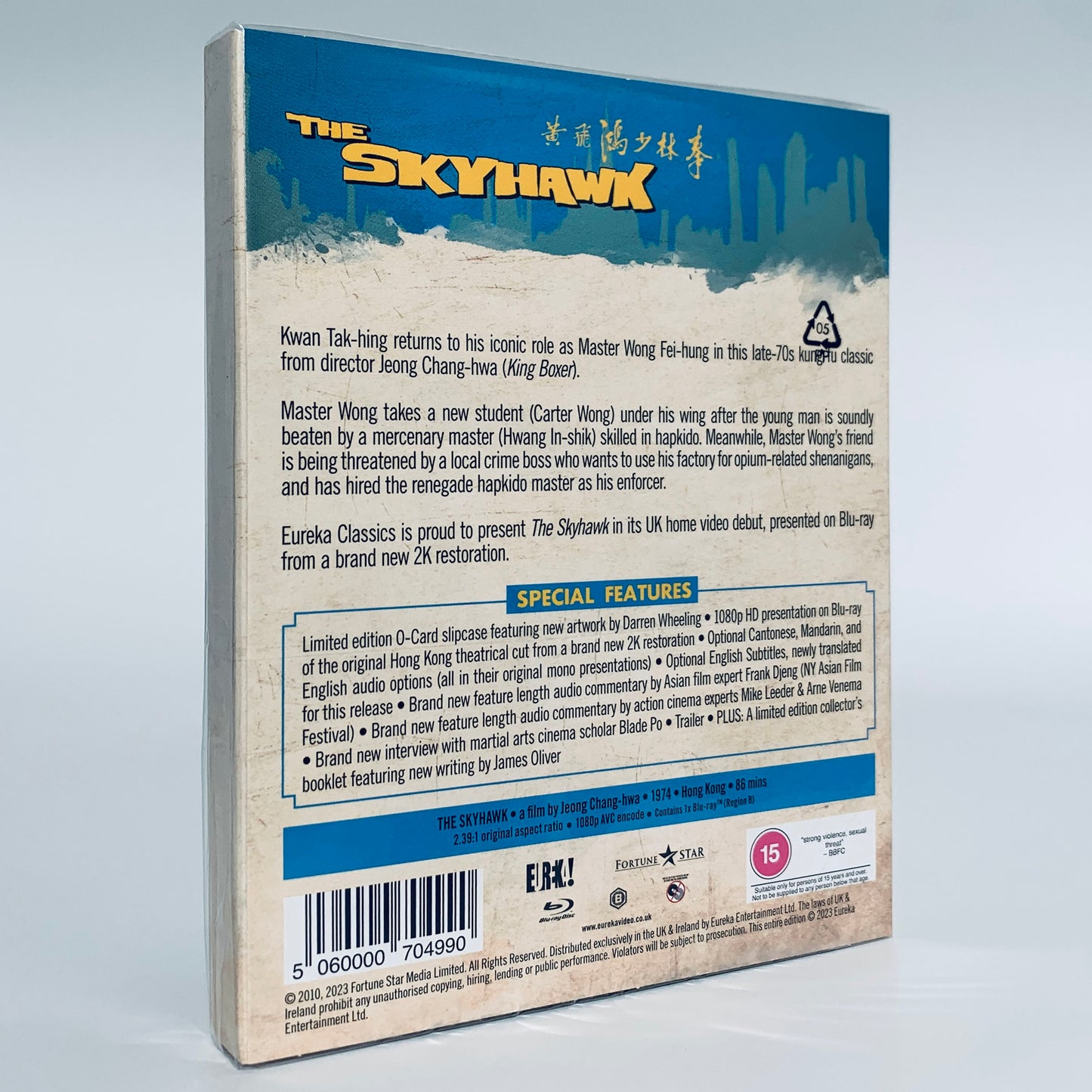 The Skyhawk Sky Hawk Carter Wong Nora Miao Sammo Hung Kwan Tak-hing Wong Fei-hung Blu-ray Eureka