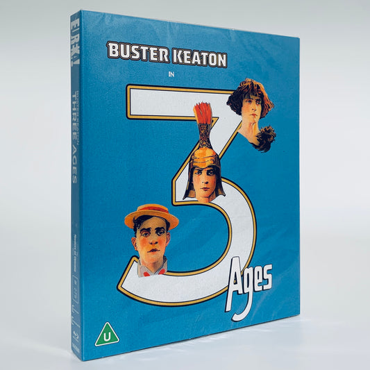 Buster Keaton Three Ages 3 Intolerance Blu-ray Eureka Region B