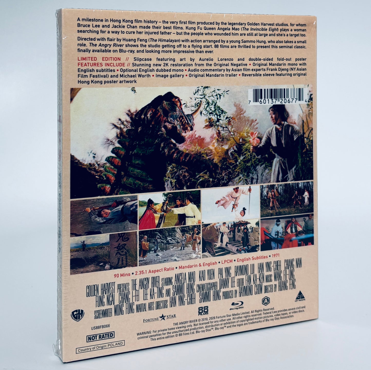 The Angry River Blu-ray 88 Films 8 1971 Angela Mao Golden Harvest Huang Feng