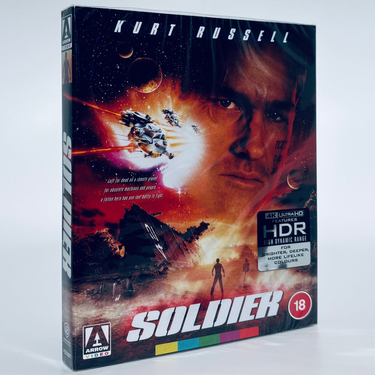 Soldier 4K Ultra HD Blu-ray 1998 Arrow Kurt Russell Jason Scott Lee