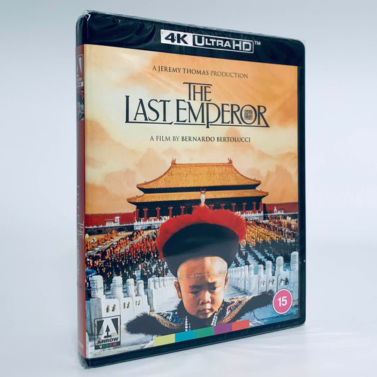 The Last Emperor 4K UHD Blu-ray Arrow Films UK Ultra HD Bernardo Bertolucci John Lone Standard