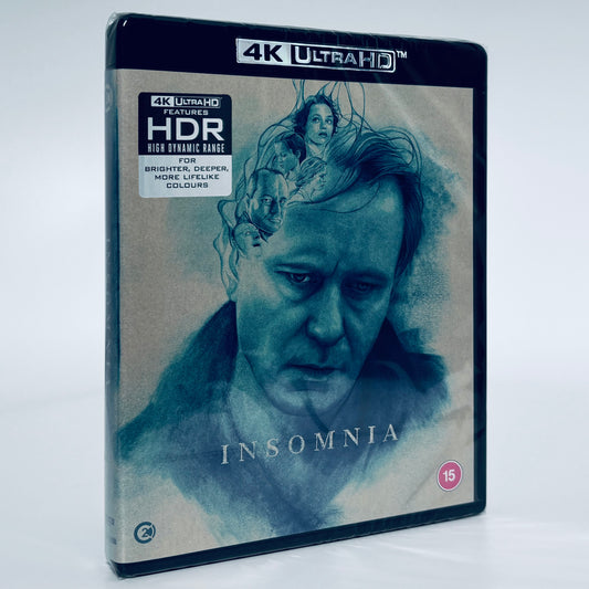 Insomnia 4K Ultra HD Blu-ray 1997 Second Sight Erik Skjoldbjærg Stellan Skarsgård Standard