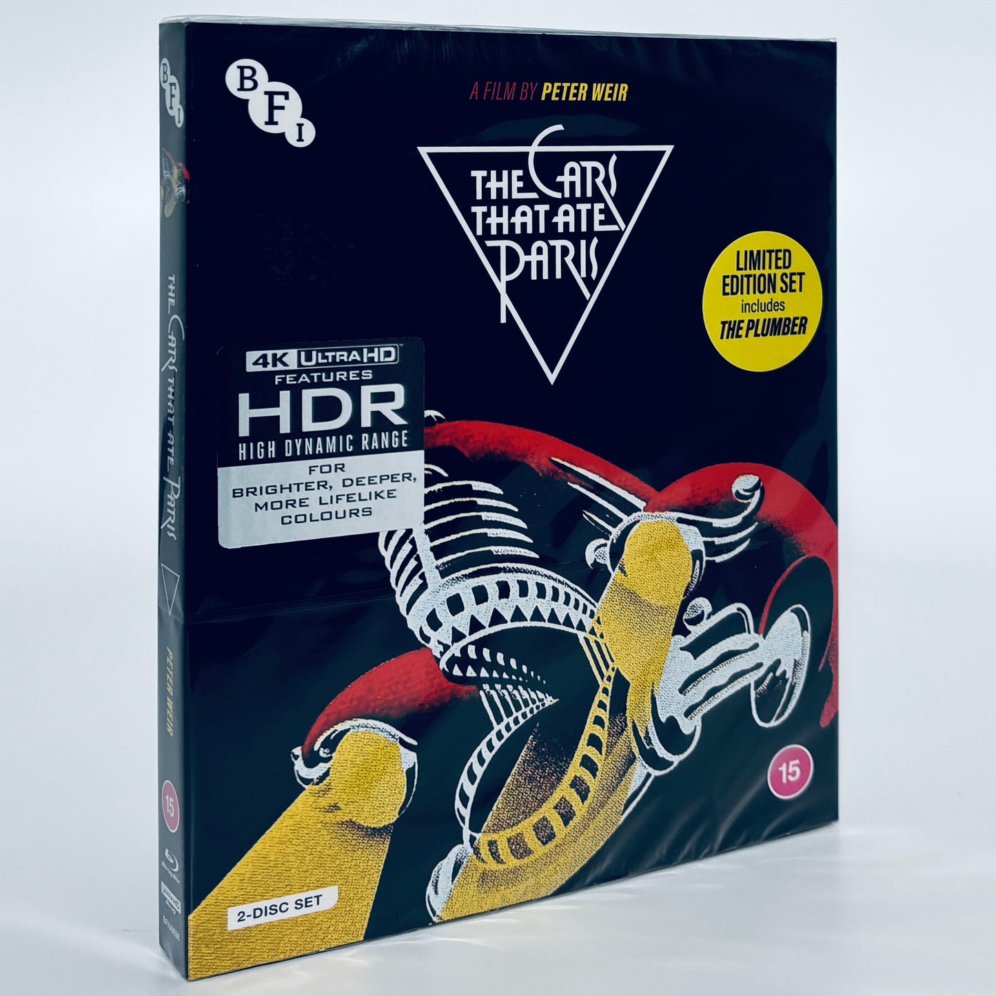 The Cars that Ate Paris & The Plumber Eat 4K Ultra HD Blu-ray 1974 1979 Peter Weir BFI British Film Institute